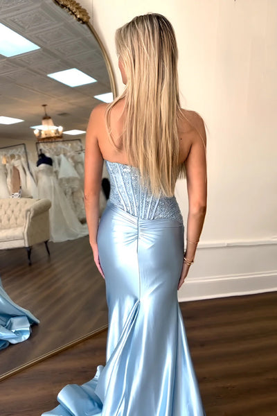 Black Pink Blue Mermaid Lace Prom Dresses, Mermaid Lace Formal Evening Dresses