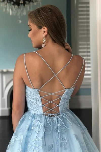 Short Pink Blue Backless Lace Prom Dresses, Short Pink Blue Open Back Formal Homecoming Dresses